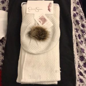 Beret and eternity scarf gift set